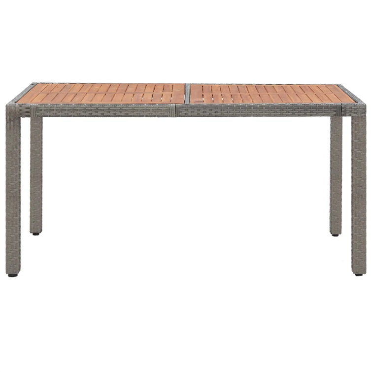 17 Stories Rectangular 150Cm L Outdoor Table Wayfair.co.uk